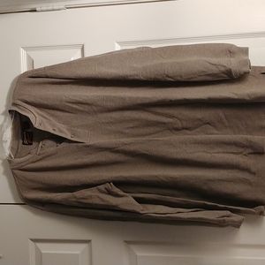 Street Gear Men's Waffle-Knit Henley Long Sleeve T-Shirt